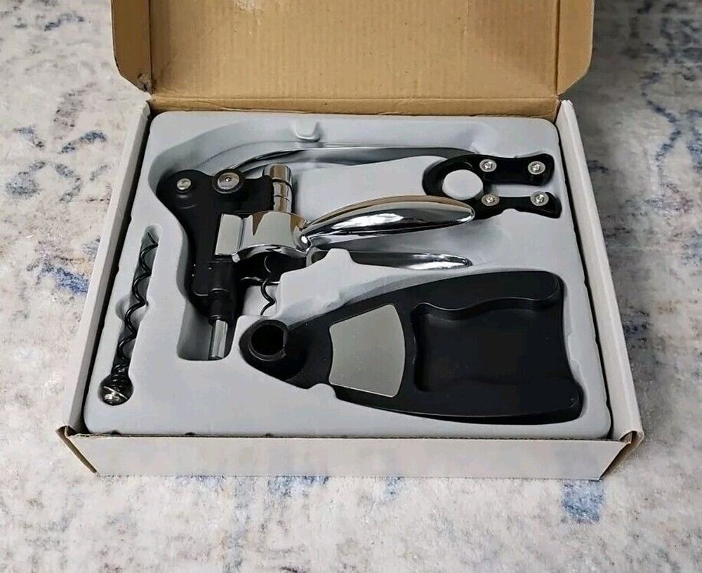 Homeside Professional Lever Action Corkscrew Wine Bottle Opener